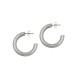 Pendiente Aro de Acero Inoxidable 304 con Seguridad 30mm/5mm