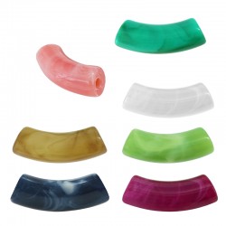 Tubo de Acrilico Curvado 36x12mm