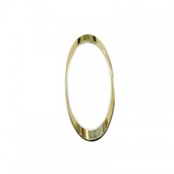 Colgante de Metal Latón 25x50/ 0.6mm