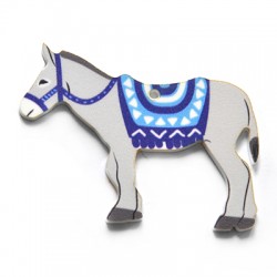 PLexi Acrylic Pendant Donkey 59x46mm