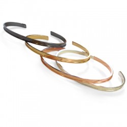 Brass Bracelet 64mm (ideal for 2mm Flat Cord)