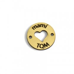 Plexy Acrylic Pendant "MAMI TQM" 20mm