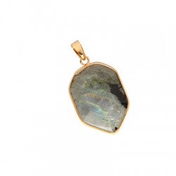 Colgante de Piedra Semipreciosa Iregular 23x33mm