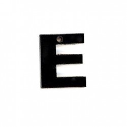 Colgante de Metacrilato Letra "E" 13mm
