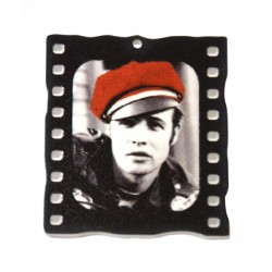Colgante de Metacrilato Marlon Brando 40x45mm