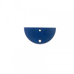 Colgante de Madera Semirecirculo 35x17mm