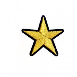 Estrella de Tela Termoadhesiva 40cm