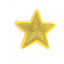 Estrella de Tela Termoadhesiva 50cm
