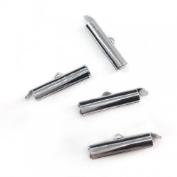 Terminal de Metal Latón para Nudos y Cadenas 20x4mm