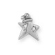 Colgante de Metal Zamak Estrella 25x21mm