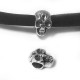 Entrepieza de Metal Zamak Calavera 9x12mm (Ø 5.2mm)