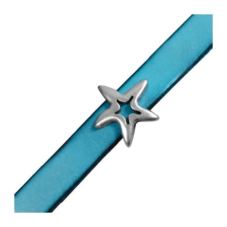 Pasador de Metal Zamak Estrella de Mar 17mm (Ø 10.2x2.2mm)