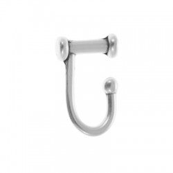 Cierre Una Pieza de Metal Zamak 30x19mm