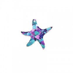 Colgante de Metacrilato Estrella de Mar 34x32mm