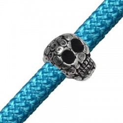 Entrepieza de Metal Zamak Calavera 21x16mm (Ø 10mm)