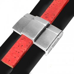 Cierre Magnético de Metal Zamak 22x33mm (Ø30.2x2.4mm)