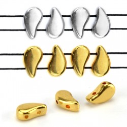 Entrepieza de Metal Zamak 5x9/4mm (Ø1mm)