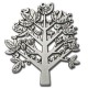 Colgante de Metal Zamak Árbol 60x70mm