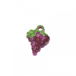 Colgante de Metacrilato Uvas 12x16mm