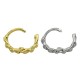Pendiente de Metal Laton Redondo 12mm