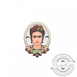 Conector de Madera Frida Kahlo 15x20mm