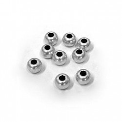 Bola de Metal Latón 6x4.7mm (Ø 2,4mm)