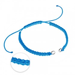 Pulsera de Macrame con 2 anillas