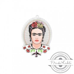 Colgante de Metacrilato Frida Kahlo 37x47mm