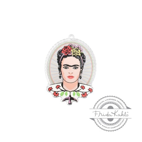 Colgante de Metacrilato Frida Kahlo 37x47mm
