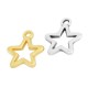 Colgante de Metal Zamak Forma de Estrella 14mm