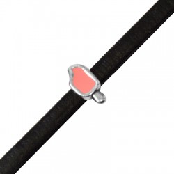 Pasador de Metal Zamak Helado Esmaltato 7x13mm (Ø5,2x2,2mm)