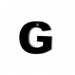 Colgante de Metacrilato Letra "G" 13mm