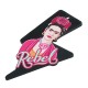 Pendientes de Metacrilato con Frida Kahlo ''REBEL'' 65x39mm