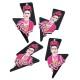 Pendientes de Metacrilato con Frida Kahlo ''REBEL'' 65x39mm