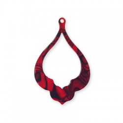 Colgante de Metacrilato Arabesco 34x53mm