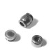 Cierre Magnético de Metal Latón 11x10mm (Ø 5mm)