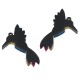 Colgante de Metacrilato Colibri 60x37mm (2pcs/Set)