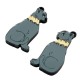 Colgante de Metacrilato Gato 40x20mm (Set 2 Piezas)