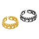 Anillo de Metal Laton Cadenas Ajustable 8x21mm