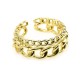 Anillo de Metal Laton Cadenas Ajustable 8x21mm