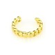 Anillo de Metal Laton Ajustable Cadena 4x22mm