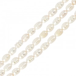Perla Cultivada ~5-6mm (~45pcs/tira)