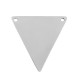 Colgante de Acero Inoxidable Triangulo con Esmalte  25mm/1.3mm (Ø1.5mm)