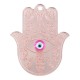 Colgante de Metacrilato Amuleto Mano Hamsa con Ojo 28x34mm