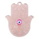 Colgante de Metacrilato Amuleto Mano Hamsa con Ojo 28x34mm