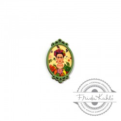 Colgante de Madera Frida Kahlo 37x61mm