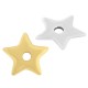 Colgante de Metal Zamak Estrella 18mm