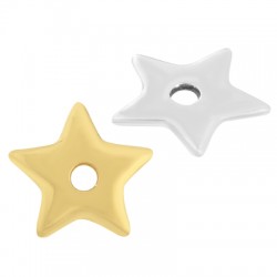 Colgante de Metal Zamak Estrella 18mm