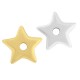 Colgante de Metal Zamak Estrella 18mm