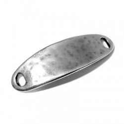 Conector de Metal Zamak Chapa Martillado 38x12mm